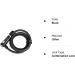 Kryptonite KryptoFlex Key Cable Bicycle Lock 6' Combo - Secure Your Bike with Ease - Buy Online on GoSupps.com