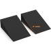 Annisport Yoga Foam Wedges 2 Pack - Calf Stretching Squat Blocks for Physical Therapy - 9x6x2 inches Black - Buy Online on GoSupps.com