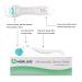 Morlake 0.25mm Microneedling Derma Roller with Real Needle Individual Micro Needles - 2 Pack - Buy Online on GoSupps.com