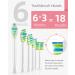 7am2m Sonic Electric Toothbrush with 6 Brush Heads for Adults and Kids Wireless Fast Charge One Charge for 60 Days 5 Modes with 2 Minutes Built in Smart Timer Electric Toothbrushes(Pink) No Travel Case Pink - Buy Online on GoSupps.com
