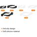 Buy PATICIL Slipproof Glasses Ear Handles - 12 Pair Ear Hook Holders for Reading & Sunglasses | Slip-Resistant Accessories in 2 Colors & 3 Sizes - Buy Online on GoSupps.com