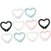 Housoutil 20 Pair Mask Ears Hooks - Silicone Ear Protection Mask Hanging Accessories (3 Colors) - International Shipping Available - Buy Online on GoSupps.com