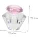 POPETPOP 2 Pcs Nail Art Crystal Cup Nail Cup Clear Nail Polish Dappen Cup Acrylic Nail Dappen Dish Transparent Nail Polish Glass Nail Clear Stand White Crystal Pink Nail Powder 5.5x5.5cmx2pcs Pinkx2pcs - Buy Online on GoSupps.com
