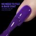 Beautilux Medium Oval Nail Tips - 552 Transparent Gel Nail Tips (12 Sizes) for Home Manicure & Professional Studios | Soft Full Cover - Buy Online on GoSupps.com