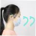 Minkissy 4 Pairs Facial Cover Tape & Ear Hooks - Mask Strap Buckle Clips for Ear Protection & Comfort - Buy Online on GoSupps.com