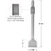 A-KARCK Heavy Duty 1-1/8 Hex Shank Scraping Chisel Bit for Electric Jack Hammer - Ideal for Tile and Stone Removal - Buy Online on GoSupps.com