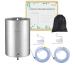 Reusable Enema Kit -304 Stainless Steel Enema Bucket 2L Capacity 6.56ft Silicone Hoses Enemas 2 Pieces for Colon Cleanse for Women/Men