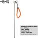 TiTo 14'' Titanium Scuba Diving Lobster Tickle Pointer Stick with Measurement & Lanyard - Titanium Color - Buy Online on GoSupps.com