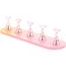 minkissy 5 Sets Nail Practice Holder Stick on Tiles Convenient Nail Holders Nail Stand Nail Painting Stand Training Acrylic Trays for Display Nail Art and Silver Plastic Fixture - Buy Online on GoSupps.com
