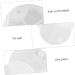 Operitacx 6pcs box Jewelry Container Diy Storage Molds Epoxy White Mold Casting for Pretty Useful Manual White 10.8X10.8CM - Buy Online on GoSupps.com