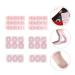 FOMIYES Latex Corn Cushions - 6pcs Oval Self-Adhesive Foot Care Pads for Women and Men - Buy Online on GoSupps.com