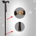 Wooden Cane Elderly Non-Slip Walking Stick Detachable Portable Solid Wood Crutches Faucets Long Handles Crutches Walkers Black It's so Kind of You powerfully Prosperous - Buy Online on GoSupps.com