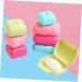 Ciieeo 3pcs Box Soap Holder Soap Box Handmade Soap As Shown 7cm*7cm*4cm - Buy Online on GoSupps.com