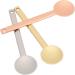 3pcs Metal Cosmetic Spatulas Mini Cosmetic Spatulas Round Head Lightweight Multifunction Small Makeup Face Cream Spoon - Buy Online on GoSupps.com