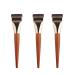 3 Flat Foundation Brush for Liquid Makeup Wooden Handle Flat Foundation Brush Soft Cream Foundation Concealer Brush Reusable Makeup Face Brush for Blending Liquid Cream