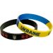 2pcs Ukraine Flag Silicone Bracelets | Rubber National Flag Wristbands | Unique Ukrainian Gifts & Souvenirs for Fans - Buy Online on GoSupps.com