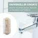 PARSA Beauty Nature Love Double-Sided Nail Brush - Hand Washing Brush in Beige | 1 Piece for Perfect Nail Care - Buy Online on GoSupps.com
