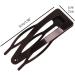 BlingGlow 10 Pack Double Metal Snap Hair Clips Hair Barrettes Hair Making Salon Supplies Grip Clips Black  - Buy Online on GoSupps.com