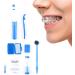 Fopytu Portable Orthodontic Oral Care Kit for Braces | Interdental Brush Toothwax & Tooth Flap | Travel-Friendly Cleaning Kit in Blue - Buy Online on GoSupps.com