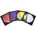 Flashpoint Universal Barn Door Kit with Grid and Gels - Control Light and Color Effectively - Buy Online on GoSupps.com