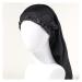 Satin Sleep Cap for Long Hair Silk Long Bonnet with Soft Elastic Band Curly Hair Braids Cap (B One Size)