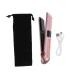 Baluue Curling Iron Travel Hair Tools Mini Curler Mini Straightener Travel Curlers Abs 21X4X3.5CM Golden