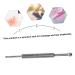 Minkissy Stainless Steel Acupuncture Pen - Manual Metal Acupuncture Tool with Retractable Design for Pain Relief | Shop Internationally - Buy Online on GoSupps.com