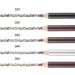 minkissy 6Pcs Double Head Eyebrow Pencil Waterproof Eyeliner Waterproof Eyebrow Pencil Barber Pencil Kit for Eyebrow Stamping Filler Bamboo Miniature Madam - Buy Online on GoSupps.com