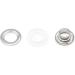 Dritz 1/4 Silver Eyelets & Tools - 72 Sets, Nickel Plated, 2-Part Eyelet Kit - Buy Online on GoSupps.com