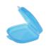 Small Medium Open Storage Denture Case - Blue PP Material