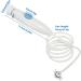 LEATOVOP Flosser Replacement Handle/Hose Assembly for Waterpik Wp-100, Wp-450, Wp-660, Wp-900 - Buy Online on GoSupps.com