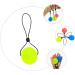 Oatipho Finger Trainer & Stress Ball - Hand Exercise & Massage Tool for Strength & Relaxation - 20x5cm Yellow - Buy Online on GoSupps.com
