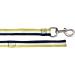 Pfiff 101196 Softlunge - 8.20m Lunge Line with Swivel Snap Hook | Blue-White-Lime - Premium Quality for Equestrian Training - International Shipping - Buy Online on GoSupps.com