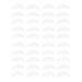 RIYAN 20 Pairs Eyelash Lift Silicone Pads Set Eye Lash Extension Lift Perming Kit Tool Curl Pads(Transparent)