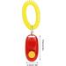 Chacerls Dog Clicker Set - 7pcs Adjustable Pet Trainer with Rubber Ring | Best Dog & Cat Training Guide - Buy Online on GoSupps.com