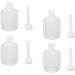 Garosa 10pcs Enema Bulb Applicators & Booster Bottle White Vaginal Decoration & Cleaning Tool for Women | International Shipping Available - Buy Online on GoSupps.com