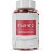 Plant-Based True B12 Supplements for Men & Women Folic Acid & Spirulina | Supports Energy Better Absorption (60 Tablets)