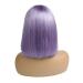 10 Light Purple Bob Wig Lace Front 13x6x1 Lilac Virgin Human Hair Bob Wig - 150% Density - Pre Plucked - Natural Hairline - Can be Colored - 10 Inch - Buy Online on GoSupps.com
