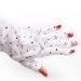 dsbdrki UPF 50+ Manicure Gloves Anti UV Shield Gloves for Gel Nail Lamp Nail Art Fingerless Glove for Manicure Dryer Long 11.5x40 cm - Buy Online on GoSupps.com
