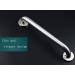 Grab Bars Handle Safety Support Hand Rails Bathroom Grab Bar 15 Inch Stainless Steel Shower Grab Bar Balance Handrail Shower Assist Safe - Buy Online on GoSupps.com
