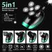 5 in 1 Electric Head Shaver for Bald Men Rechargeable Razor Hair Clipper Nose/Ear Trimmer & Facial Brush - Pro Color with Box - Buy Online on GoSupps.com