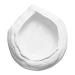 Cabilock Salad Bowl Household Food Bowl Kitchen Supplies Ceramic Dessert Bowl Ceramics Hotel Delicate 15.50X14.00X6.00CM As Shown