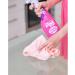The Pink Stuff Miracle Window and Glass Cleaner Spray with Rose Vinegar 850ml + for You: 1x Cleaning Wipe & Organza Small Bag - Buy Online on GoSupps.com