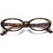 Buy Retro Oval Blue Light Blocking Glasses for Men & Women - 90s Tortoise Frame 54mm Eyewear for Computer & TV - Buy Online on GoSupps.com