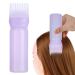 Hair dye bottles hair dye bottle hair color applicator bottle 3-color-hair dye flower brush shampoo hair color oil ridge applicator tool for salon household goods (blue)