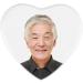 Qchomee Personalized Ceramic Photo Picture Frame Porcelain Portrait Plaque for Headstone Graves Indoor Monument Ornament Color Oval Memorial Tile Dad Mam Pet Dog Cat Heart-shaped - 5x4.7in - Buy Online on GoSupps.com