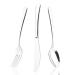 Stainless Steel Cutlery Thickened Western Steak Cutlery Set Tableware Supplies Stainless Steel Cutlery Silver