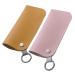 EXCEART 2pcs PU Leather Eyeglasses Pouch with Hanging Ring Portable Sunglasses Eyewear Storage Bag for Men Women
