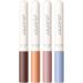 Eyeshadow Stick | 4 Colors Matte Liquid Eyeshadow with Lightweight | Neutral Eyeshadow Smooth High-pigmented Cream Eye Shadow Stick Quick-Drying Waterproof Eye for Makeup Shzons - Buy Online on GoSupps.com