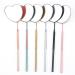 Buy Stainless Steel Eyelash Mirror - Large Eye Makeup & Lash Extension Accessory in Pink | International Shipping Available - Buy Online on GoSupps.com